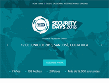 Tablet Screenshot of esetsecurityday.com